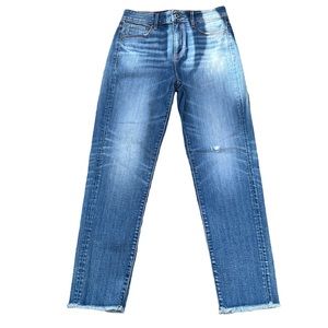 G-STAR RAW 3301 High Straight Ankle Raw Hem Women’s 27